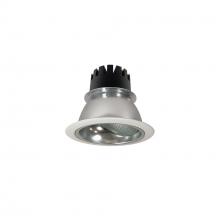 Nora NC3-46L130FDMPW - 4" Sapphire III Round Wall Wash Reflector, 900lm, 3000K, Flood Optic, Diffused Clear