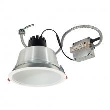 Nora NCR3-81L235FP01MPW - 8" Sapphire III Retrofit, Matte Powder White Reflector/Matte Powder White Flange, 120V; Phase
