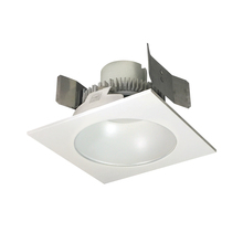 Nora NLCBC2-55327WW/A - 5" Cobalt Click Square Retrofit Reflector with Round Aperture, 750lm / 10W, 2700K, White