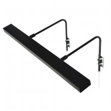 Montclair Light Works CPA312-41 - 24" Designer LED picture light, Black