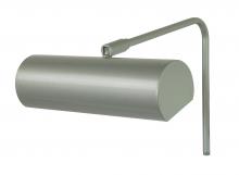 Montclair Light Works CPA320-74 - 8" Gallery LED picture light, Satin Silver