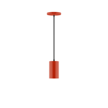 Montclair Light Works PEB425-26 - 3.5" x 6" Beam Pendant, Vermillion