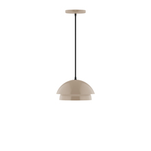 Montclair Light Works PEBX445-18 - 10" Nest Pendant, Clay