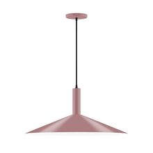 Montclair Light Works PEBX478-20 - 24" Zing Pendant, Mauve