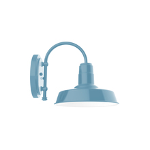 Montclair Light Works SCC181-54 - 10" Warehouse shade, wall mount sconce, Light Blue