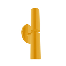 Montclair Light Works SCO440-21 - Martin ADA Up-Down Wall Sconce, Bright Yellow