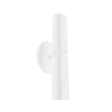 Montclair Light Works SCO440-44 - Martin ADA Up-Down Wall Sconce, White