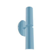Montclair Light Works SCO440-54 - Martin ADA Up-Down Wall Sconce, Light Blue