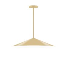 Montclair Light Works STG429-17 - 24" Vessel Stem Hung Pendant, Ivory