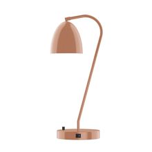 Montclair Light Works TLC417-19-L10 - 23" Jill LED Table Lamp, Terracotta