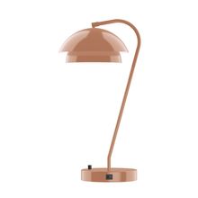 Montclair Light Works TLCX445-19 - 23" Nest Table Lamp, Terracotta