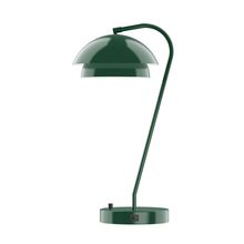 Montclair Light Works TLCX445-42 - 23" Nest Table Lamp, Forest Green