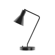 Montclair Light Works TLD436-41 - 21" Flare Table Lamp, Black