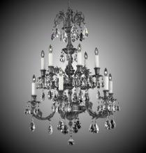American Brass & Crystal CH2006-O-16G-PI - 5+5 Light Finisterra Chandelier