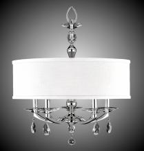 American Brass & Crystal CH5484-O-35S-37G-ST-HL - 19 inch Kensington Empire Drum Shade Chandelier