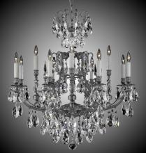 American Brass & Crystal CH7425-O-10W-PI - 8+4 Light Parisian Chandelier