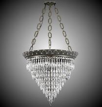 American Brass & Crystal PD8322-U-21S - 22"W 6 Light Corinthian SPIRE Pendant