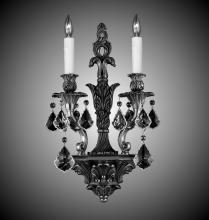 American Brass & Crystal WS9082-O-10G-PI - 2 Light Blairsden Wall Sconce