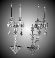 American Brass & Crystal WS9085-O-04G-PI - 2 Light Extended Blairsden Wall Sconce
