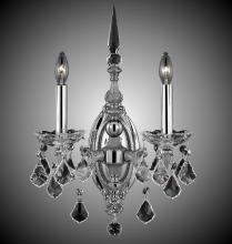 American Brass & Crystal WS9392-A-23S-PI - 2 Light Venetian Wall Sconce