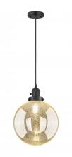 Innovations Lighting 201CSW-BK-G208-10 - Beacon - 1 Light - 10 inch - Matte Black - Cord hung - Mini Pendant