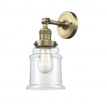 Innovations Lighting 203-AB-G182 - Canton - 1 Light - 7 inch - Antique Brass - Adjustable Sconce