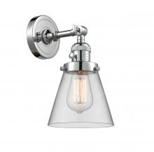 Innovations Lighting 203SW-PC-G62-LED - Cone - 1 Light - 6 inch - Polished Chrome - Adjustable Sconce
