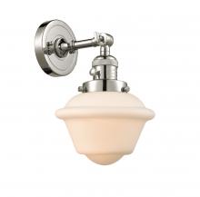 Innovations Lighting 203SW-PN-G531-LED - Oxford - 1 Light - 8 inch - Polished Nickel - Adjustable Sconce