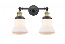 Innovations Lighting 208-BAB-G191-LED - Bellmont - 2 Light - 17 inch - Black Antique Brass - Adjustable Bath Vanity Light
