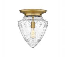 Innovations Lighting 221-1F-BB-G664-12 - Beacon - 1 Light - 14 inch - Brushed Brass - Flush Mount