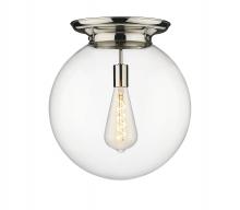 Innovations Lighting 221-1F-PN-G202-16 - Beacon - 1 Light - 16 inch - Polished Nickel - Flush Mount