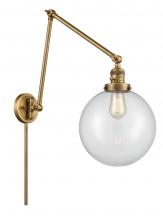 Innovations Lighting 238-BB-G202-10 - Beacon - 1 Light - 10 inch - Brushed Brass -Adjustable Swing Arm