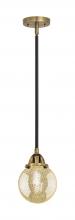 Innovations Lighting 288-1S-BAB-G208-6 - Beacon - 1 Light - 6 inch - Black Antique Brass - Cord hung - Mini Pendant