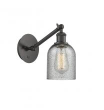 Innovations Lighting 317-1W-OB-G257 - Caledonia - 1 Light - 5 inch - Oil Rubbed Bronze - Adjustable Sconce