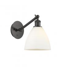 Innovations Lighting 317-1W-OB-GBD-751 - Bristol - 1 Light - 8 inch - Oil Rubbed Bronze - Adjustable Sconce