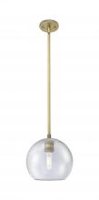 Innovations Lighting 434-1S-BB-G124-8 - Crown Point - 1 Light - 8 inch - Brushed Brass - Pendant