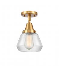 Innovations Lighting 447-1C-SG-G172 - Fulton - 1 Light - 7 inch - Satin Gold - Flush Mount