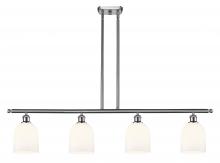 Innovations Lighting 516-4I-SN-G558-6GWH - Bella - 4 Light - 48 inch - Brushed Satin Nickel - Cord hung - Island Light