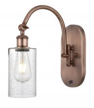Innovations Lighting 518-1W-AC-G804 - Clymer - 1 Light - 4 inch - Antique Copper - Adjustable Swing Arm