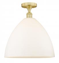 Innovations Lighting 616-1F-SG-GBD-161 - Bristol - 1 Light - 16 inch - Satin Gold - Semi-Flush Mount