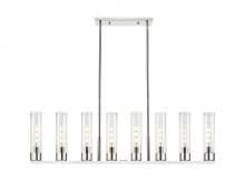 Innovations Lighting 617-8I-PN-G617-11SDY - Boreas - 6 Light - 48 inch - Polished Nickel - Linear Pendant