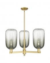Innovations Lighting 716-3CR-SG-G482-7SL - Brookhaven Cloche - 3 Light - 18 inch - Satin Gold - Flush Mount