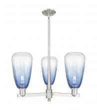 Innovations Lighting 716-3CR-SN-G480-6SB - Brookhaven Almond - 3 Light - 18 inch - Satin Nickel - Flush Mount