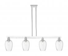 Innovations Lighting 716-4I-PC-G457-6CL - Preston - 4 Light - 48 inch - Polished Chrome - Cord hung - Island Light