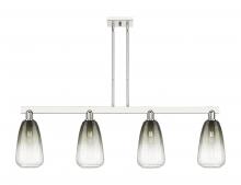 Innovations Lighting 716-4I-PN-G480-6SL - Brookhaven Almond - 4 Light - 48 inch - Polished Nickel - Cord hung - Island Light