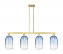 Innovations Lighting 716-4I-SG-G482-7SB - Brookhaven Cloche - 4 Light - 48 inch - Satin Gold - Cord hung - Island Light