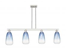Innovations Lighting 716-4I-SN-G480-6SB - Brookhaven Almond - 4 Light - 48 inch - Brushed Satin Nickel - Cord hung - Island Light