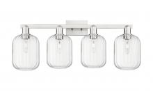 Innovations Lighting 716-4W-SN-G460-7CL - Preston - 4 Light - 36 inch - Brushed Satin Nickel - Bath Vanity Light