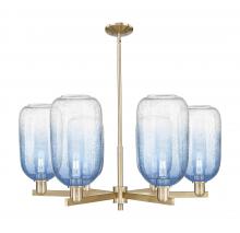 Innovations Lighting 716-6CR-CB-G482-7SB - Brookhaven Cloche - 6 Light - 24 inch - Satin Nickel - Chandelier