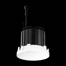 Elco Lighting E1AK61FSDBB - 1" Round Architectural OakÃƒÂ¢Ã¢â‚¬Å¾Ã‚Â¢ Trimless Downlight